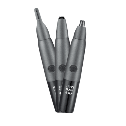 2025 3-in-1 Electric Hair Trimmer for Nose, Body & Bikini Line - Waterproof & Cordless