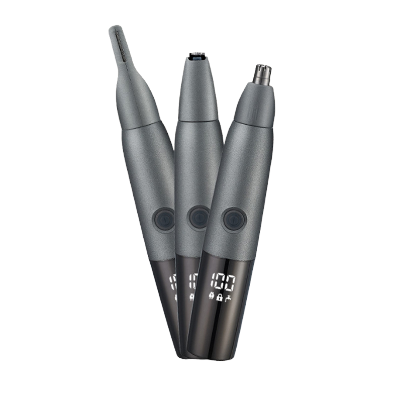 2025 3-in-1 Electric Hair Trimmer for Nose, Body & Bikini Line - Waterproof & Cordless