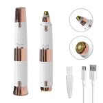 Double-Headed Ear & Nose Hair Trimmer | 2-in-1 Rechargeable Grooming System