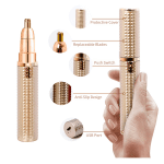 3 - in - 1 LED Nose Hair Trimmer – USB Rechargeable, Waterproof & Travel - Friendly