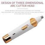 Double-Headed Ear & Nose Hair Trimmer | 2-in-1 Rechargeable Grooming System