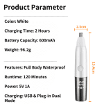 Pro 4-in-1 Multi Groomer Kit - Nose Hair Trimmer, Shaver & Detailer