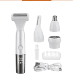 Pro 4-in-1 Multi Groomer Kit - Nose Hair Trimmer, Shaver & Detailer