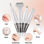 Pro 4-in-1 Multi Groomer Kit - Nose Hair Trimmer, Shaver & Detailer