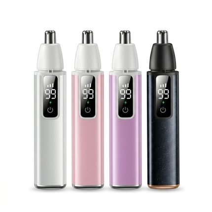 2-in-1 LCD Touch Nose & Ear Hair Trimmer – English Packaging