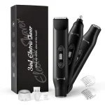 3-in-1 Full-Body Waterproof Trimmer – Nose, Ear & Body Hair