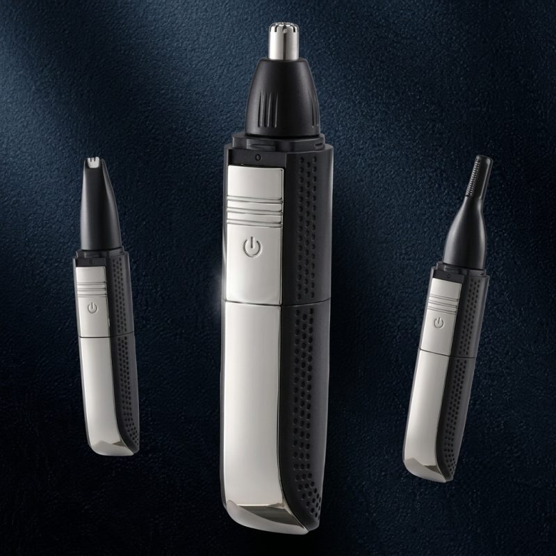 3-in-1 Men's Grooming Kit – 7-Day Battery Life, Nose Trimmer & Shaver, Ultra-Light2