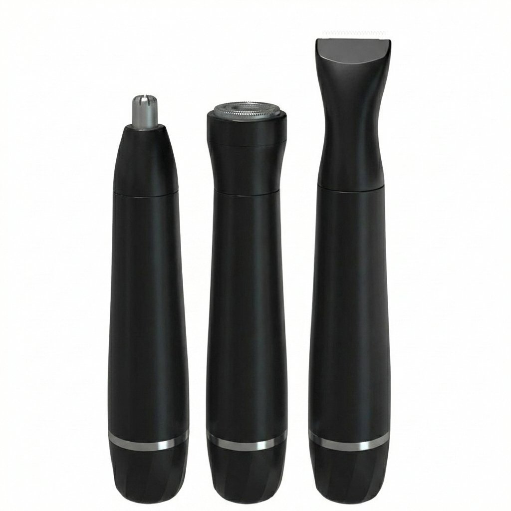USB-C 3-in-1 Nose, Ear & Eyebrow Trimmer Set – For Men & Women 3-in-1 Nose Ear Eyebrow Trimmer
