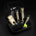 4-Device Men's Grooming Kit – Hair Clipper, Engraver, Shaver & Nose Trimmer, EVA Case2