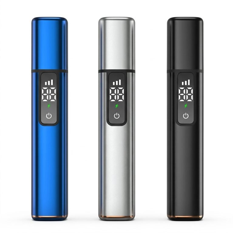 LCD Touch Nose Hair Trimmer – English Packaging