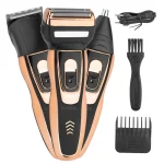 Men's 3-in-1 Electric Shaver – Brushless Motor, Face, Scalp & Nose