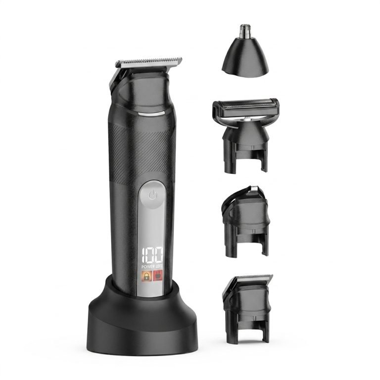 Men's 5-in-1 Body & Hair Grooming Kit – USB Rechargeable, Premium Finish1