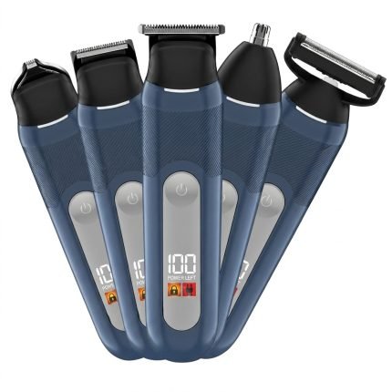Men's 5-in-1 Body & Hair Grooming Kit – USB Rechargeable, Premium Finish3