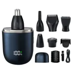 Men's Multi-Function Electric Shaver with Nose Trimmer