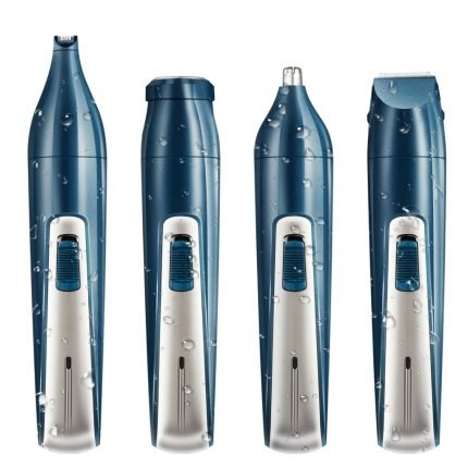 Men's Multi-Function Electric Shaver with Nose Trimmer
