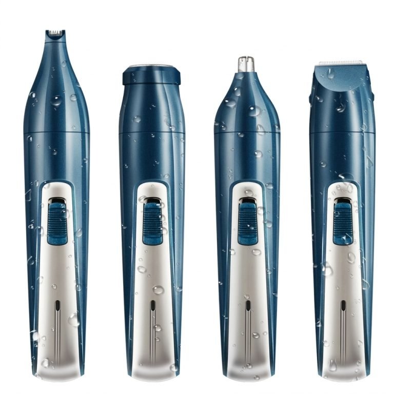 Men's Multi-Function Electric Shaver with Nose Trimmer