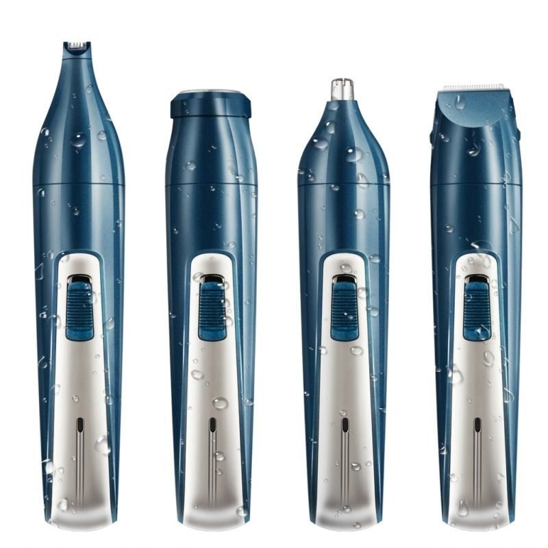Men's Multi-Function Electric Shaver with Nose Trimmer