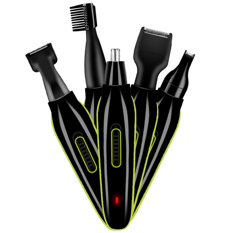 Mini 5-in-1 Men's Grooming Kit – Compact All-in-One, USB Rechargeable1