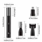 Nose Ear Eyebrow Trimmer (3-in-1)2