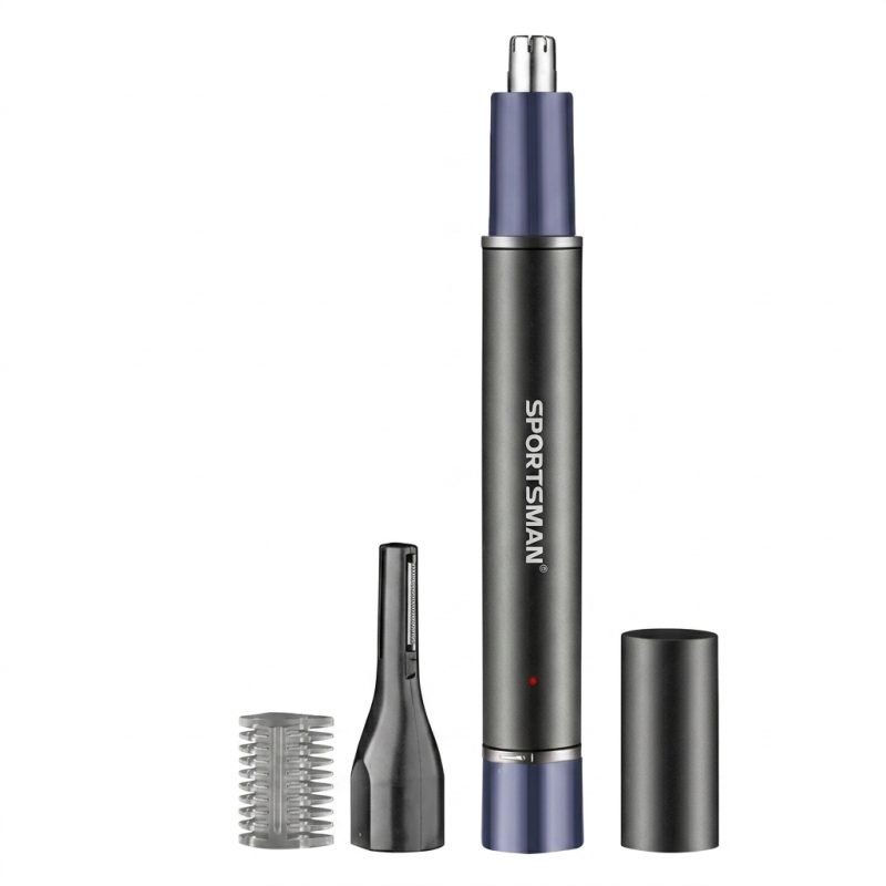 Nose & Ear Hair Trimmer — Dual-Use Rotary Blade