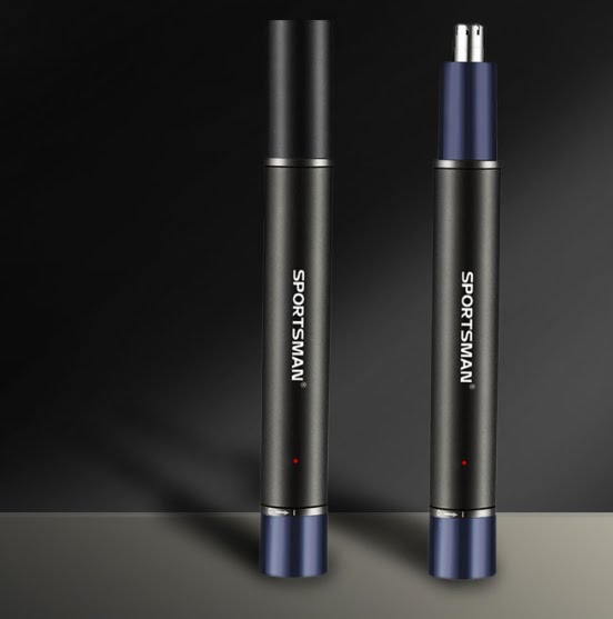 Nose & Ear Hair Trimmer — Dual-Use Rotary Blade