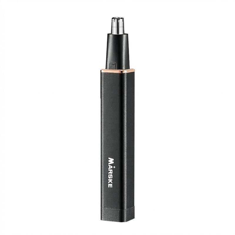 USB-C Nose & Ear Hair Trimmer with Eyebrow Attachment — 2-in-1