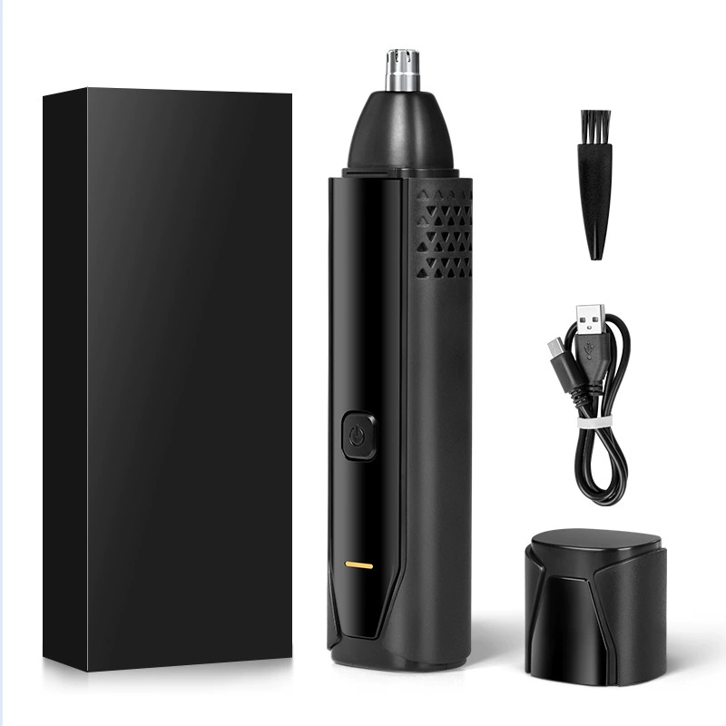 IPX7 waterproof nose hair trimmer travel-ready USB-C rechargeable